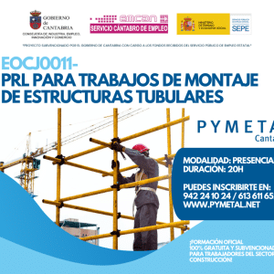 PRL PARA TRABAJOS DE MONTAJE DE ESTRUCTURAS TUBULARES